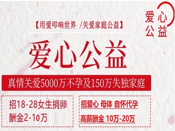 湖州捐卵助孕生子 爱心志愿者招募